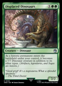 Displaced Dinosaurs Doctor Who